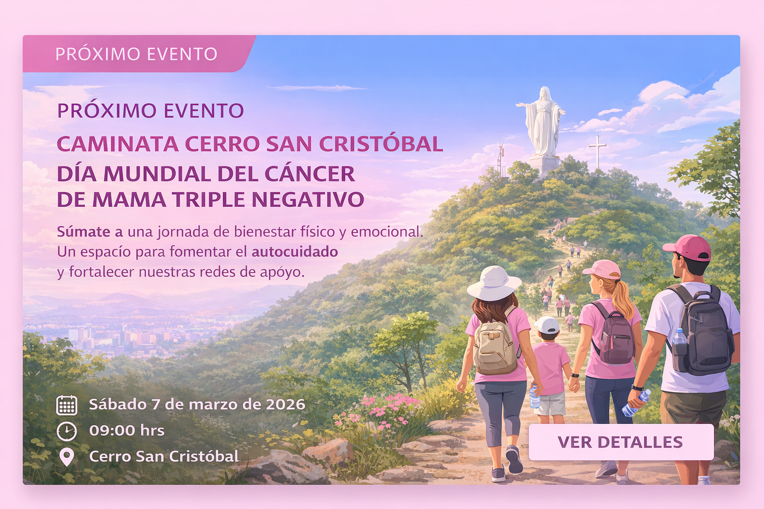 CAMINATA CERRO SAN CRISTÓBAL