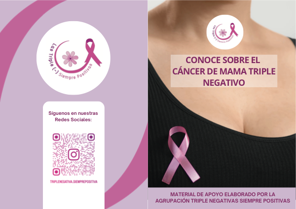Conoce sobre el Cáncer de Mama Triple Negativo